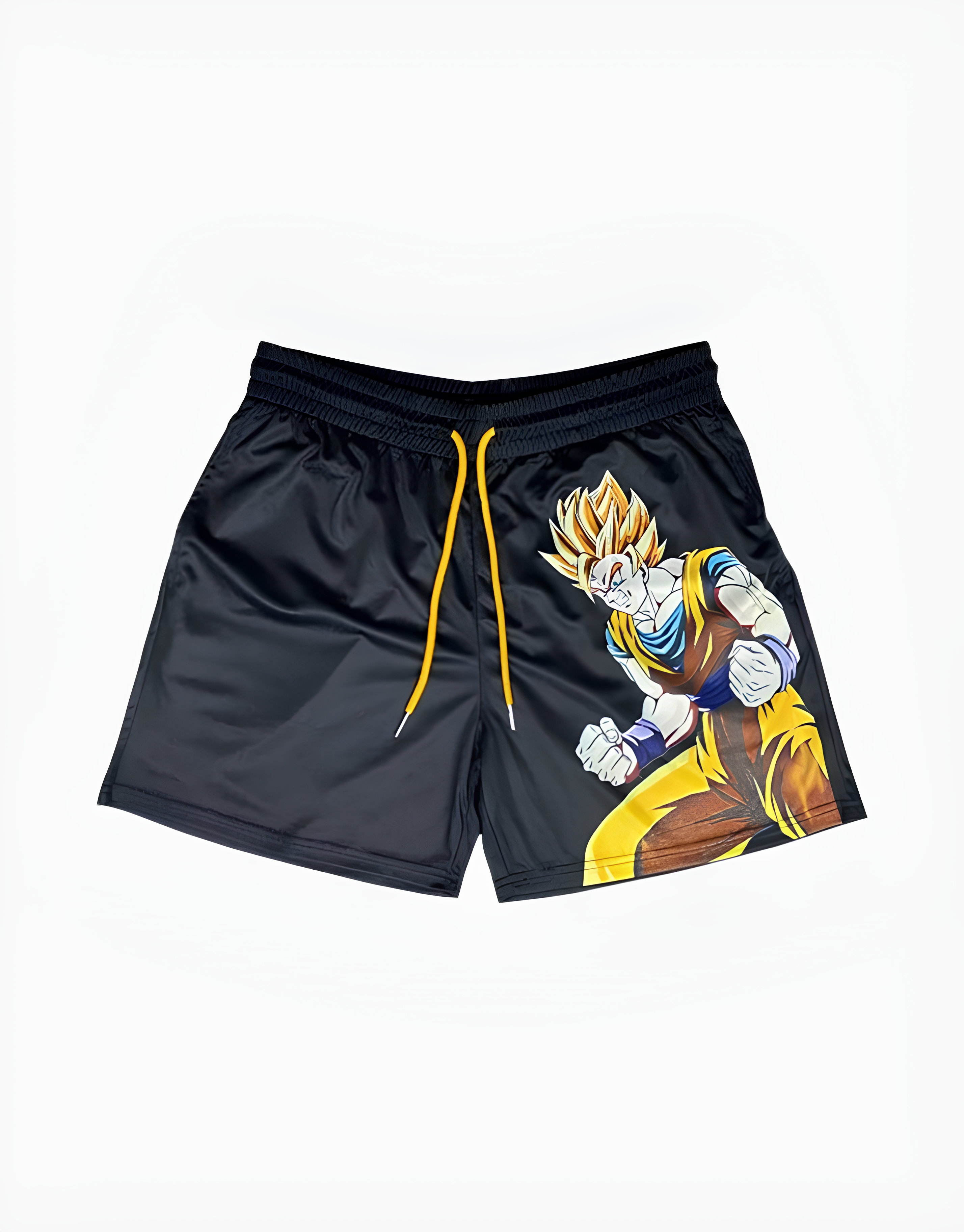 DBZ super Saiyan manga swim shorts