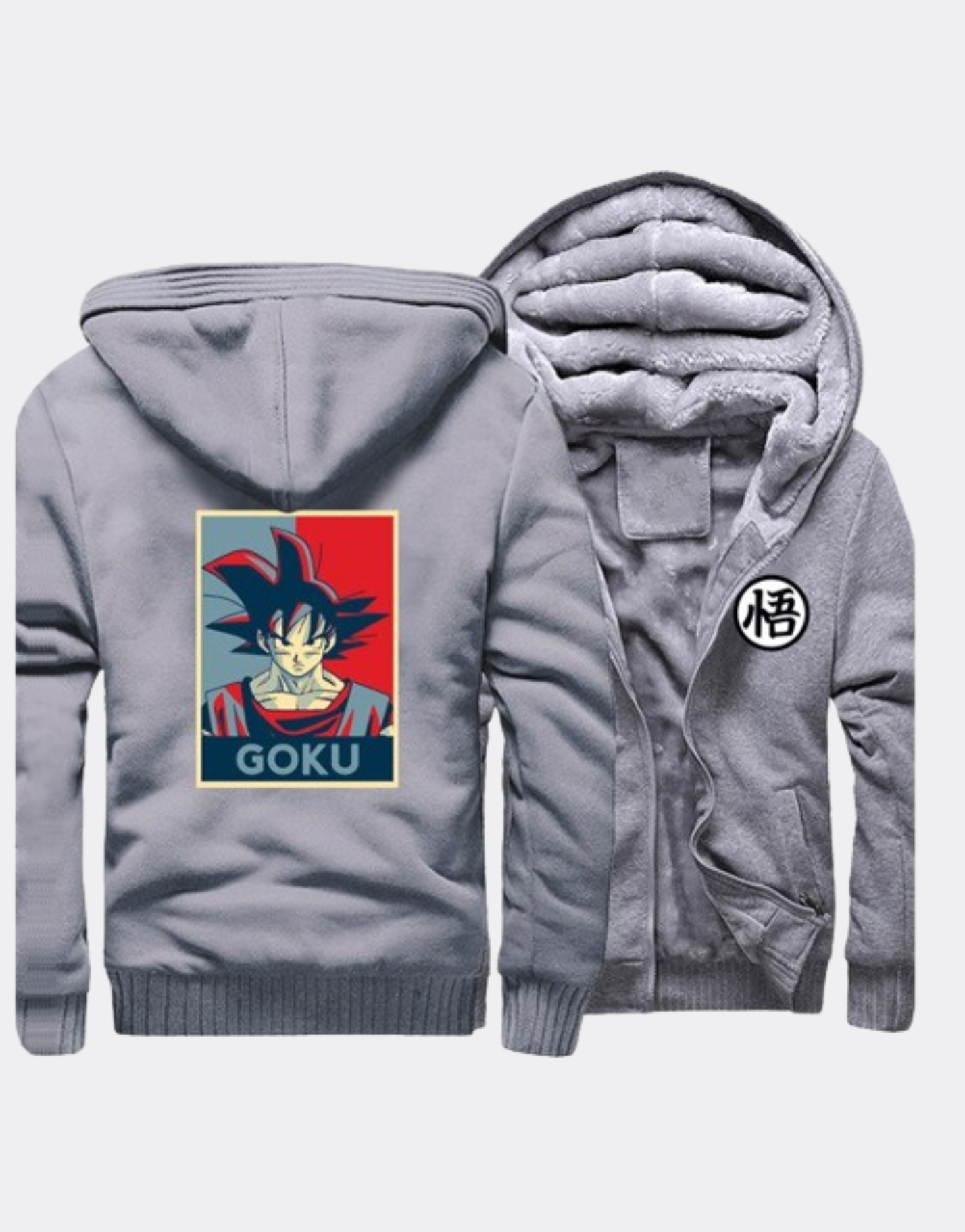 Veste polaire avec logo Dragon Ball