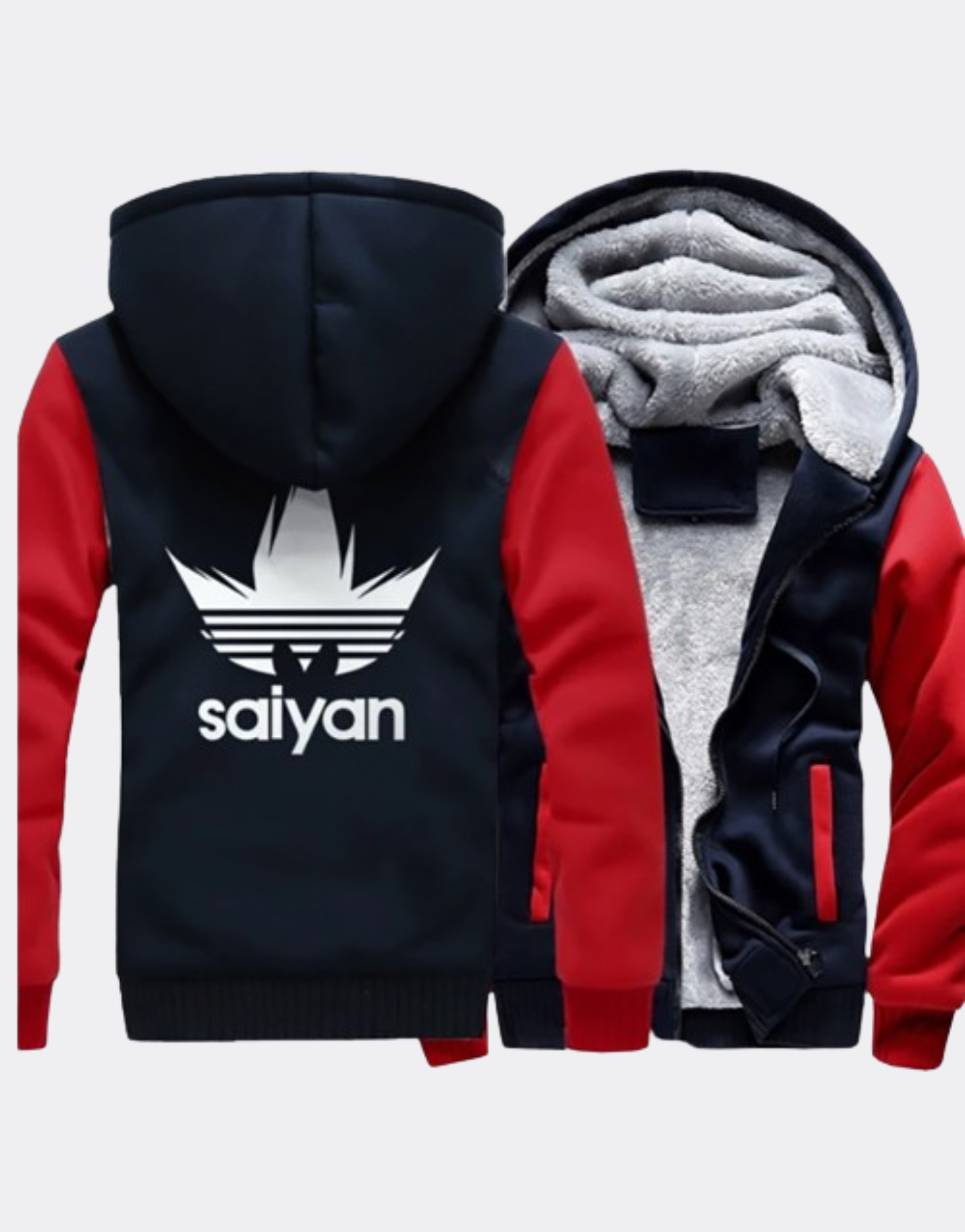 Dragon Ball Z Saiyan Fleece Manga Jacket