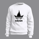 Pull Manga Blanc Adidas Dragon Ball Saiyan