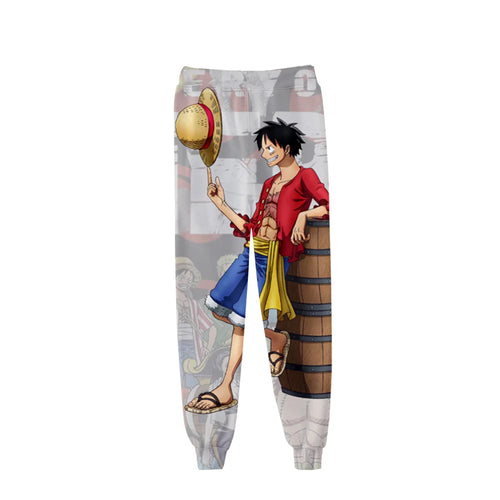 Pantalon jogging One Piece Luffy baril