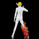 Figurine Sanji en Costume avec Effet de Flamme One Piece