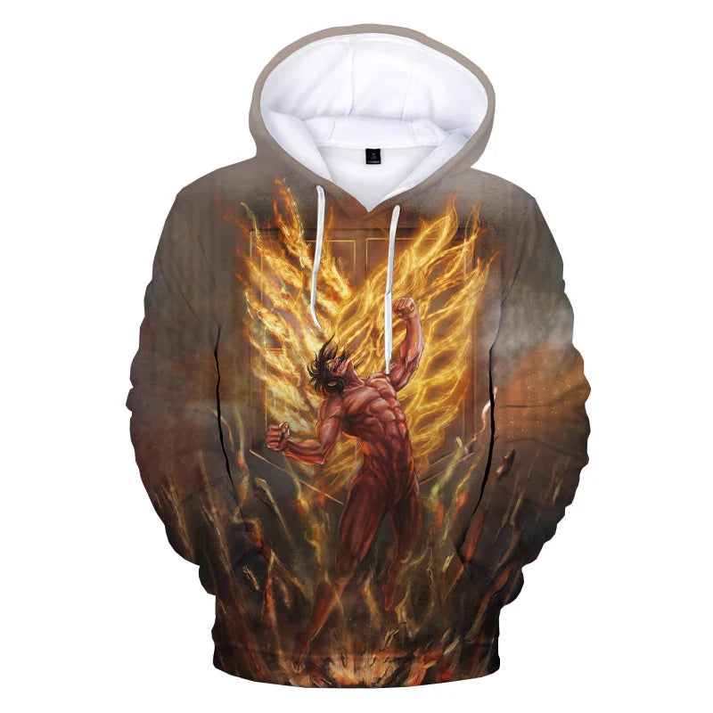 Sweat Attaque des Titans Eren Jäger en Titan Originel