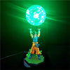 Figurine Led vert Dragon Ball Z Son Goku