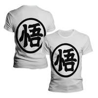 Dragon Ball Z Kanji Go sports manga t-shirt