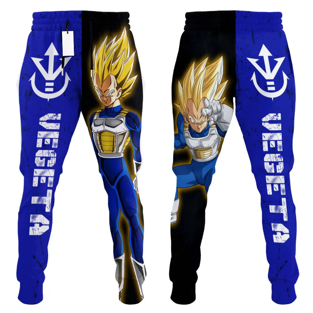 DBZ Super Saiyan Vegeta manga jogging