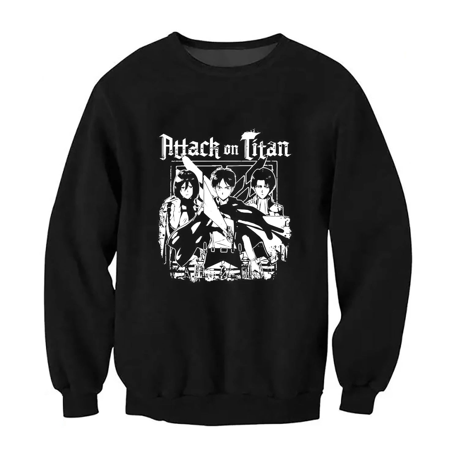 Sweatshirt Trio Légendaire L'Attaque des Titans