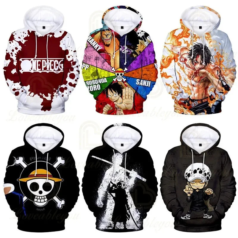 Sweat tête de mort manga One Piece