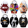 Sweat tête de mort manga One Piece