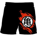 Dragon Ball Goku manga swim shorts