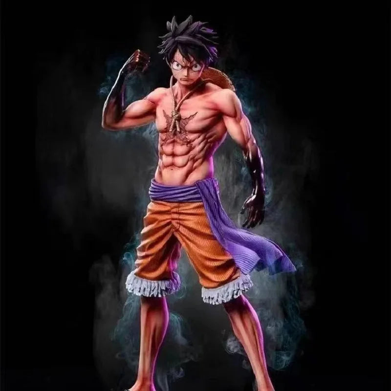 Figurine Monkey D. Luffy Haki de Feu