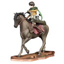 Figurine Livaï Ackerman à cheval