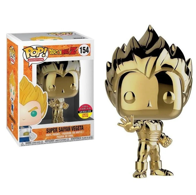 Figurine Pop Super Saiyan Vegeta Doré