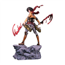 Figurine Mikasa Lame rouge