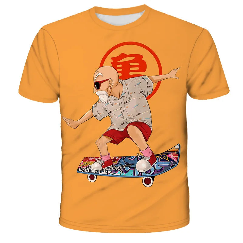 T-shirt Dragon Ball Z Kame Sennin skate