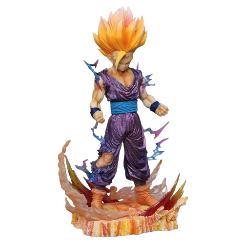 Figurine manga son gohan super saiyan guerrier