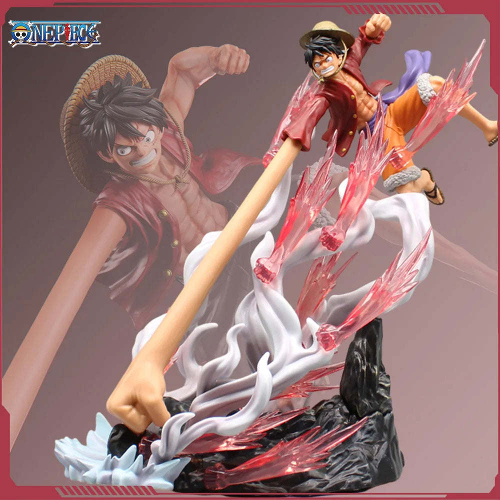 Figurine Luffy Attaque Gomu Gomu One Piece