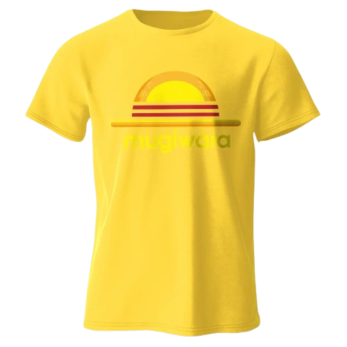 T-shirt One Piece jaune authentique