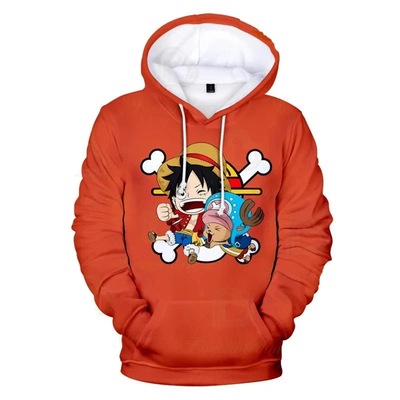 One Piece Luffy and Chopper Sweatshirt