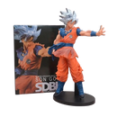 Figurine manga goku ultra instinct dbz avec une boite