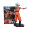 Figurine manga goku ultra instinct dbz avec une boite