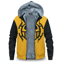 Veste polaire One Piece Trafalgar Law Heart Pirates