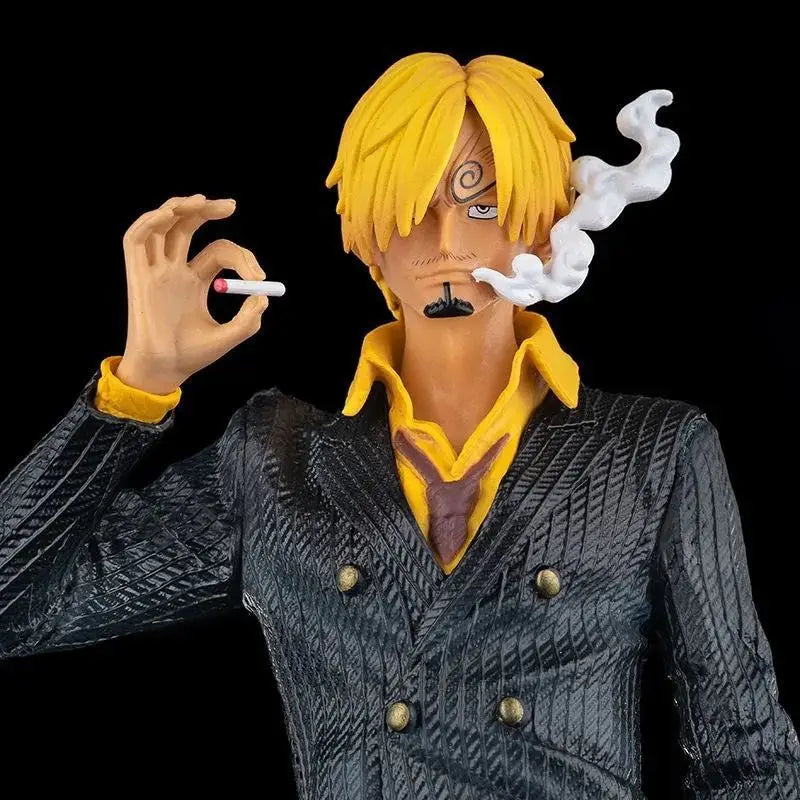 Figurine Sanji en Costume avec Effet de Flamme One Piece