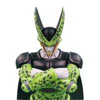 statue cell dbz  vert et noir