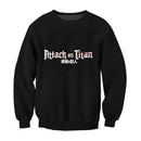 Sweatshirt Attack on Titan Design Minimaliste