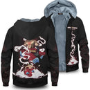 Veste polaire One Piece Luffy Gear 5