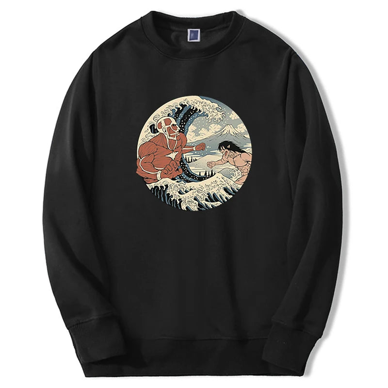 Sweatshirt Unisexe Attaque des Titans