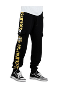 One Piece Pirate King Yellow and Black Jogging Pants