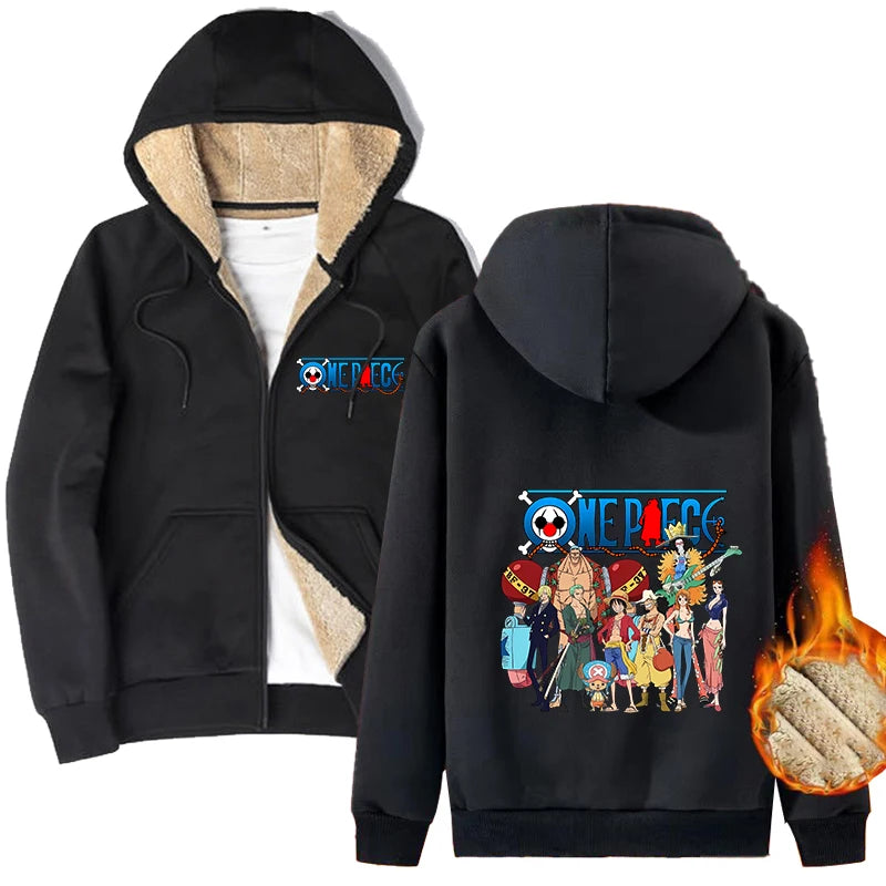 Veste polaire One Piece Équipage au Chapeau de Paille