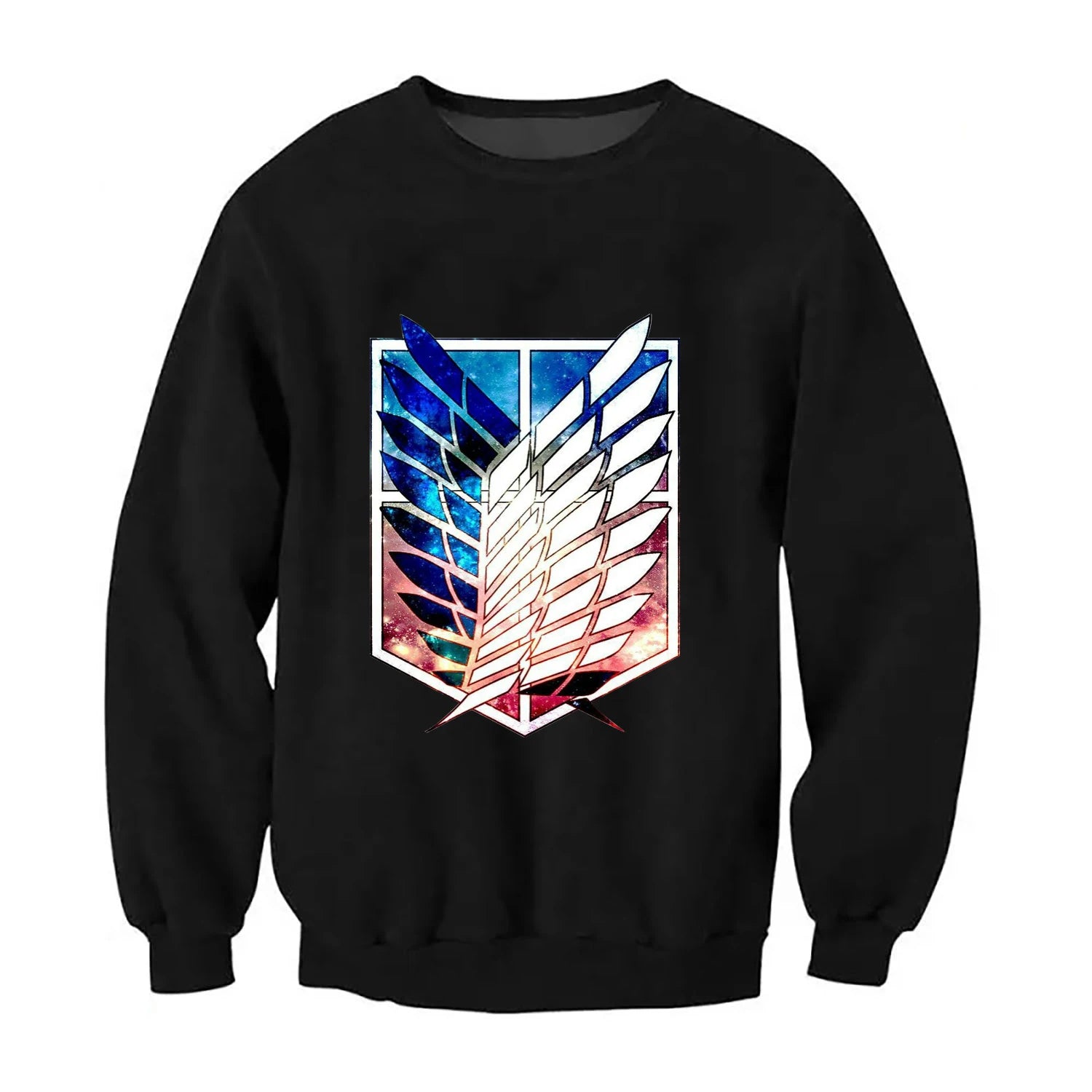 Sweatshirt Wings of Freedom Galaxy L'Attaque des Titans