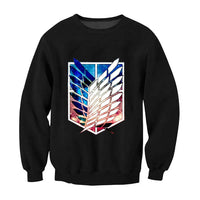 Sweatshirt Wings of Freedom Galaxy L'Attaque des Titans