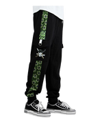 One Piece Jogging Pants Roronoa Zoro Green and Black