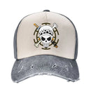 casquette grise tete de mort one piece