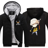 Veste polaire One Piece Trafalgar Law Chibi