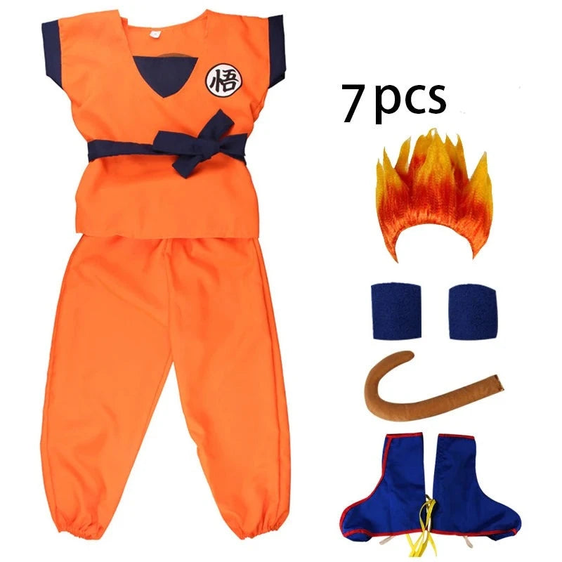 Super Saiyan child cosplay costume