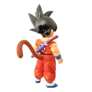 dragon ball z petit goku de dos 