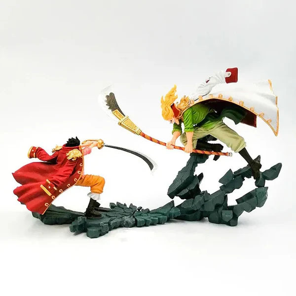 Figurine Edward Newgate vs Gol D. Roger One Piece