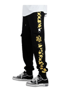 One Piece Pirate King Yellow and Black Jogging Pants