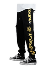 Pantalon Jogging One Piece Pirate King Jaune et Noir