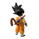 dbz petit goku singe de dos