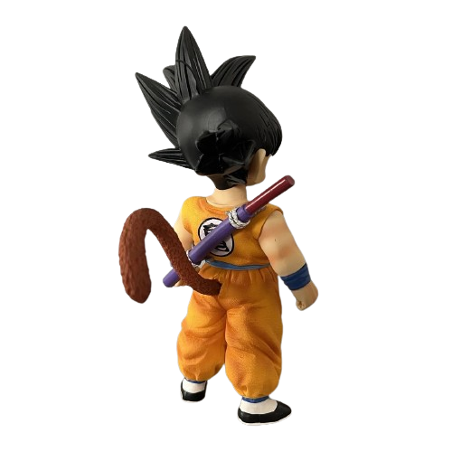 dbz petit goku singe de dos