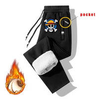 Pantalon polaire One Piece Logo Chapeau de Paille