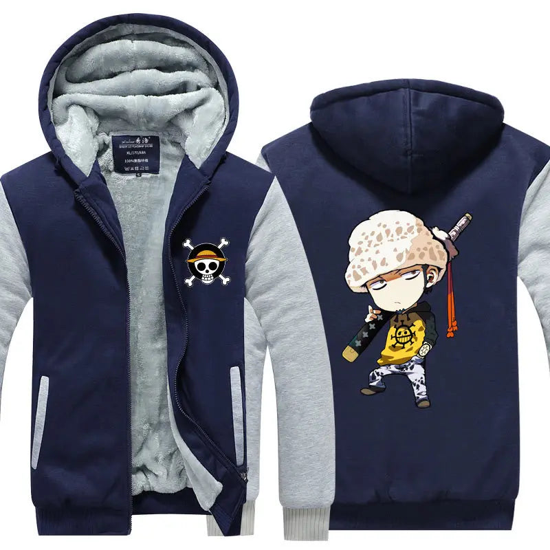 Veste polaire One Piece Trafalgar Law Chibi