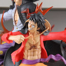 Figurine One Piece Luffy et Shanks