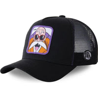 Casquette manga noir baseball tortue géniale dbz