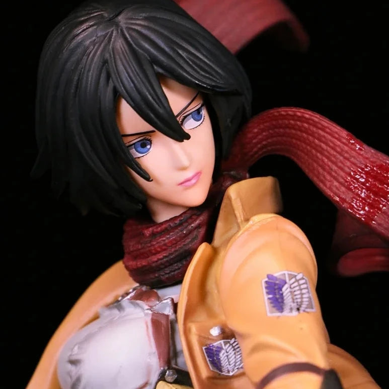 Figurine Mikasa Lame rouge